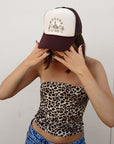 Mocha Cowgirl Trucker Hat