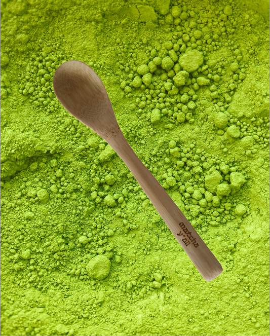 Matcha Y'all Bamboo Spoon